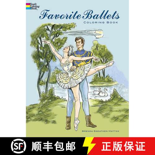 预订 Favorite Ballets Coloring Book [9780486436463]