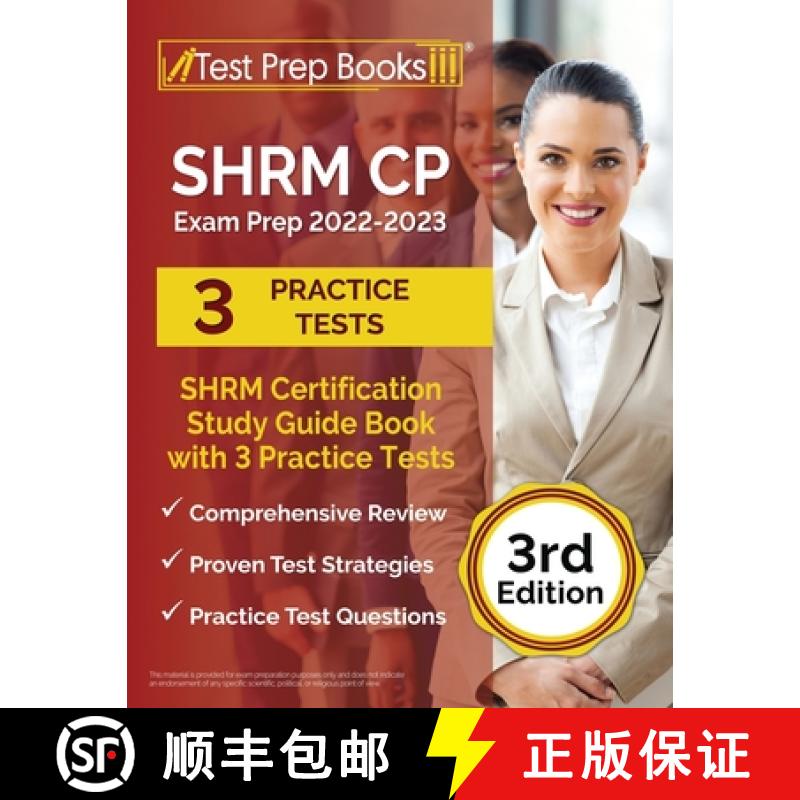 【2-3周达】SHRM CP Exam Prep 2022-2023: SHRM Certification Study Guide Book with 3 Practice Tests [3r... [9781637758823]
