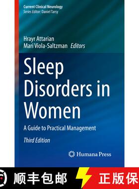 【3-4周达】Sleep Disorders in Women: A Guide to Practical Management (Third Edition 2020) (Third Edit... [9783030408442]