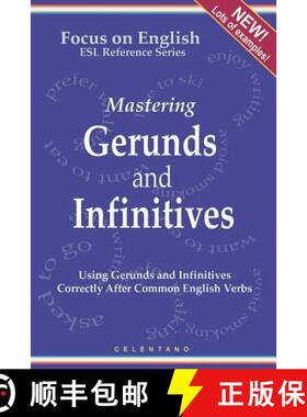 【3-4周达】English Gerunds and Infinitives for ESL Learners;  Using Them Correctly After Common Engli... [9780557016037]