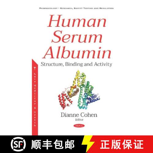 【3-4周达】Human Serum Albumin: Structure, Binding and Activity [9781536147872]