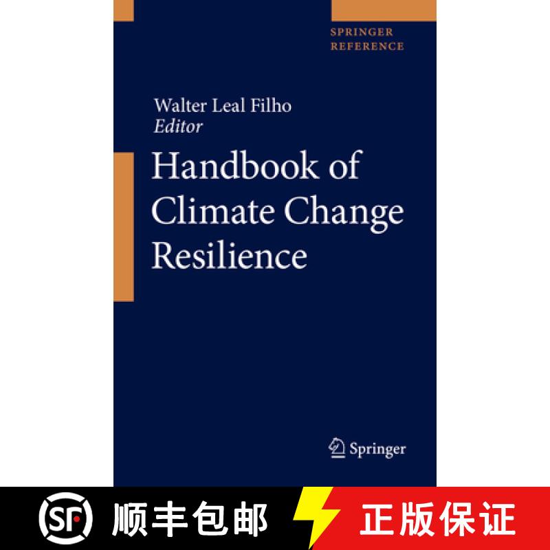 【3-4周达】Handbook of Climate Change Resilience [9783319933351]
