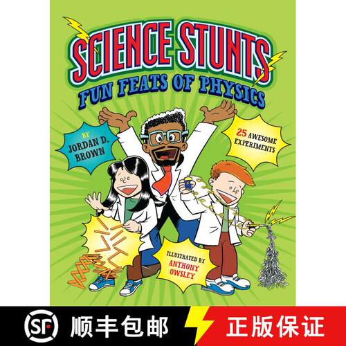 【3-4周达】精装 Science Stunts: Fun Feats of Physics [9781623540647]