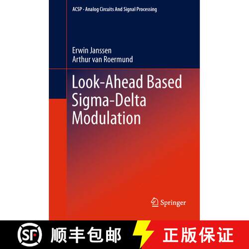 【3-4周达】精装 Look-Ahead Based Sigma-Delta Modulation [9789400713864]