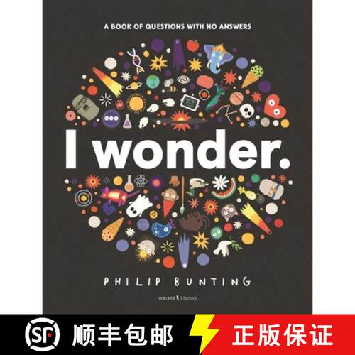 【3-4周达】精装 I Wonder: A Book of Questions with No Answers [9781529522655]