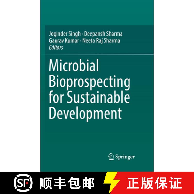 【3-4周达】Microbial Bioprospecting for Sustainable Development [9789811343193]