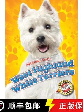 【3-4周达】精装 West Highland White Terriers [9781626176164]