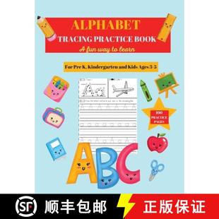 【3-4周达】Alphabet Practice Tracing Book: Preschool Practice Handwriting Workbook: Pre K, Kindergart... [9781637600276]