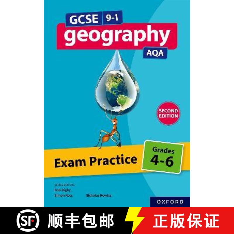 【2-3周达】GCSE 9-1 Geography AQA: Exam Practice: Grades 4-6 Second Edition [9781382029056]