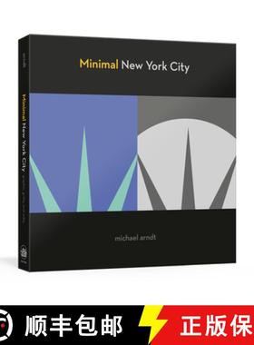【3-4周达】Minimal New York City: Graphic, Gritty, and Witty [9780593137291]