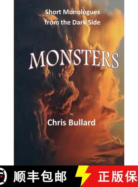 【3-4周达】Monsters: : Short Monologues from the Dark Side [9781943416615]
