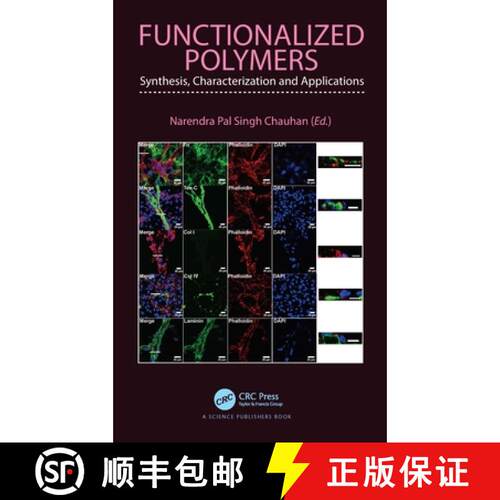 【3-4周达】精装 Functionalized Polymers: Synthesis, Characterization and Applications [9780367420611]