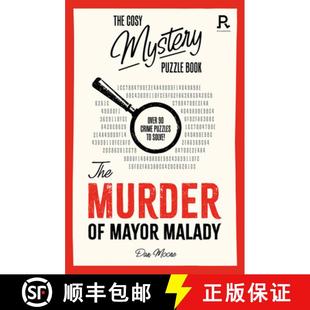 Crime Mystery Murder Mayor Book Over Puzzle 9781913602383 Solve The 3周达 Malady Cosy Puzzles