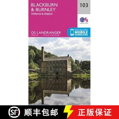 【3-4周达】Blackburn & Burnley, Clitheroe & Skipton [9780319262016]