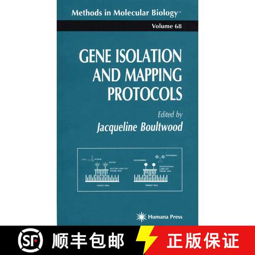 【3-4周达】精装 Gene Isolation and Mapping Protocols [9780896034822]