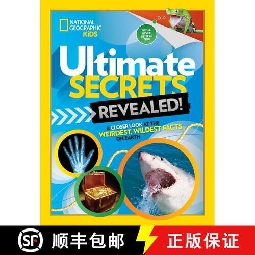 【3-4周达】精装 Ultimate Secrets Revealed: A Closer look at the Weirdest, Wildest Facts on Earth [9781426331831]
