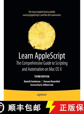 【3-4周达】Learn AppleScript: The Comprehensive Guide to Scripting and Automation on Mac OS X [9781430223610]