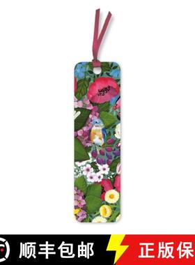 【3-4周达】Bex Parkin: Birds & Flowers Bookmarks (pack of 10) [9781804178478]