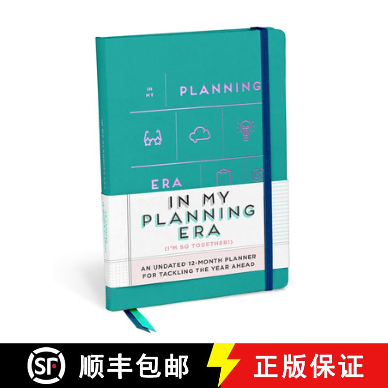 预订 In My Planning Era Large Hardcover Planner: Undated 12-Month Planner [9781683494911]