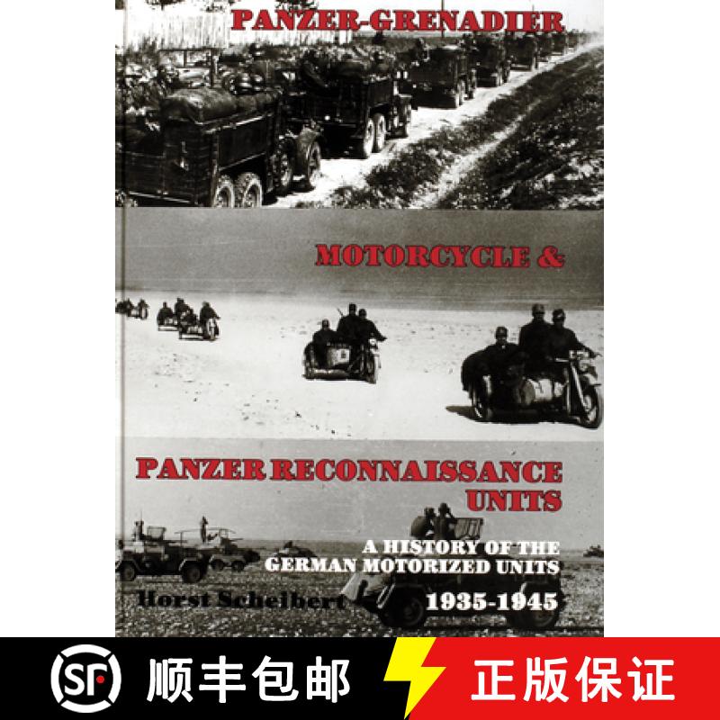 【3-4周达】Panzergrenadier, Motorcycle and Panzer Reconnaissance Units [9780887402852]