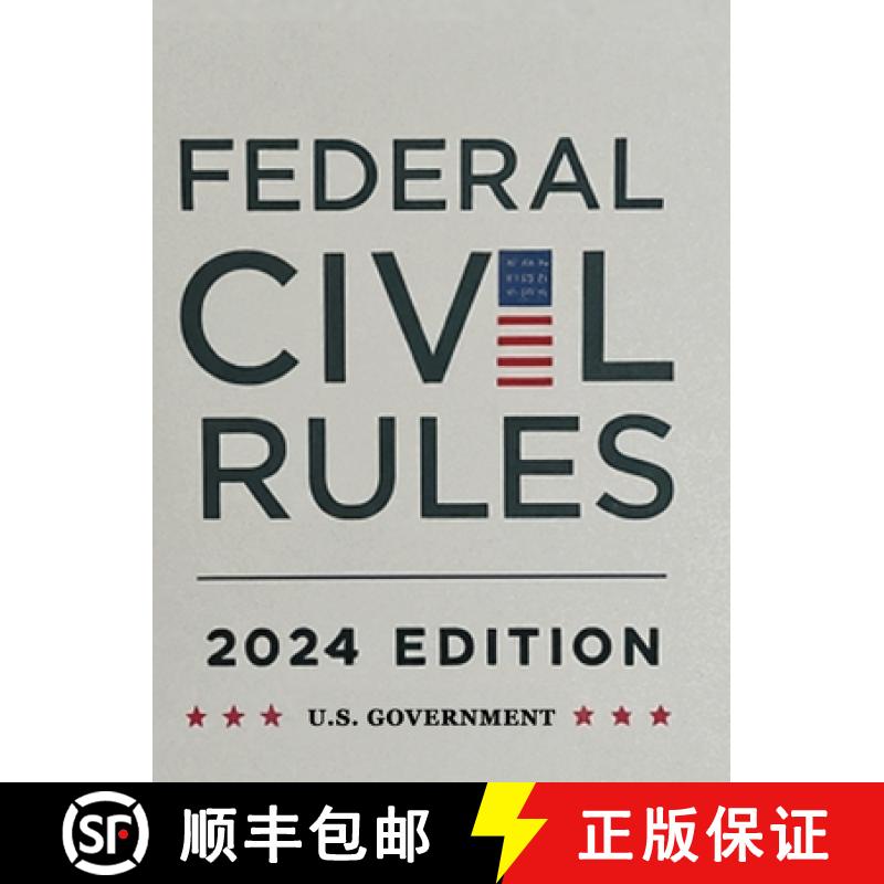 【3-4周达】Federal Civil Rules Booklet, 2024 Edition [9781638233596]