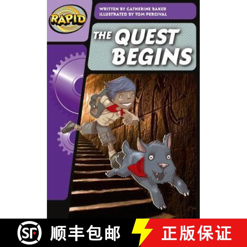 【3-4周达】Rapid Phonics Step 3: The Quest Begins (Fiction) [9780435125837]