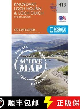 【3-4周达】Knoydart, Loch Hourn and Loch Duich [9780319472682]