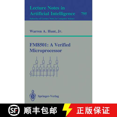 【3-4周达】FM8501: A Verified Microprocessor [9783540579601]