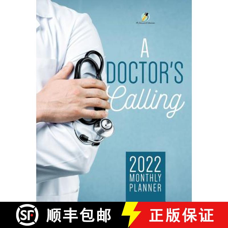 【3-4周达】A Doctor's Calling : 2022 Monthly Planner [9781541966833]