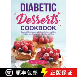 Desserts and Diabetic Low 9781637338001 for Cookbook 4周达 Recipes Mouthwatering Easy Carb... Ideas