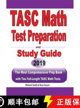 【3-4周达】TASC Math Test Preparation and  study guide: The Most Comprehensive Prep Book with Two Ful... [9781646120123]