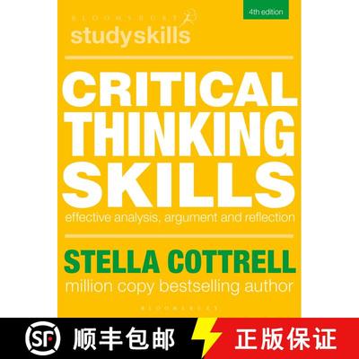 【3-4周达】Critical Thinking Skills: Effective Analysis, Argument and Reflection [9781350322585]