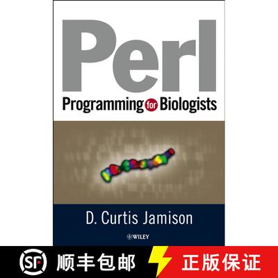 【3-4周达】Perl Programming For Biologists [Wiley生命科学] [9780471430599]