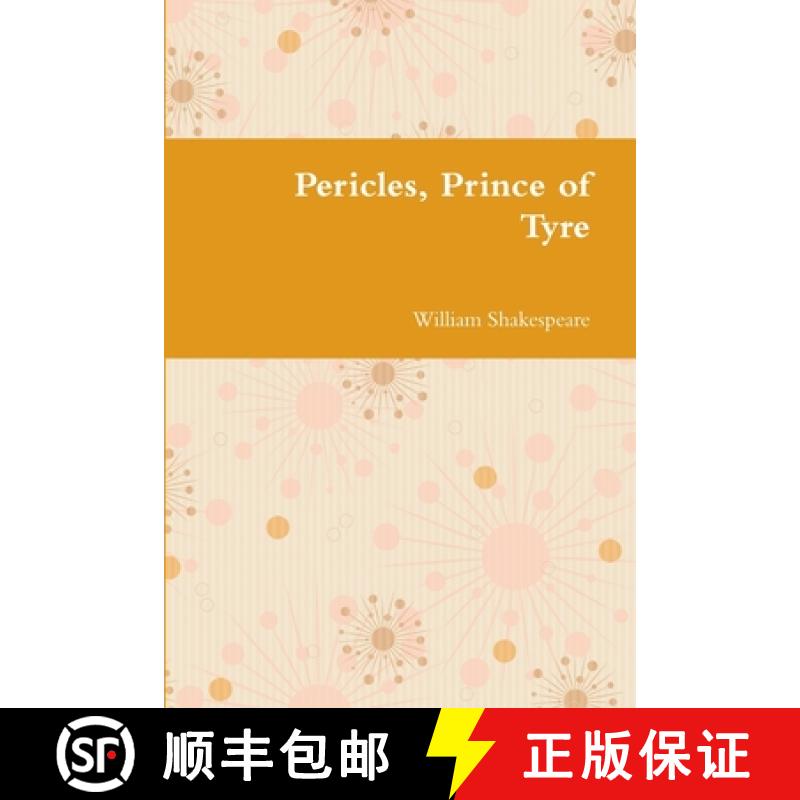 【2-3周达】Pericles, Prince of Tyre [9781678004088]