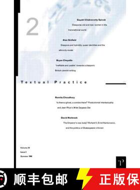 【3-4周达】Textual Practice V10 Issue 2 [9780415145657]