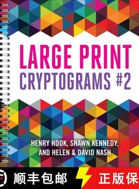 预订 Large Print Cryptograms #2 [9781454916307]