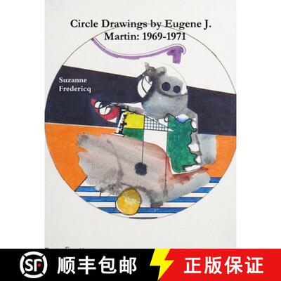 【3-4周达】Circle Drawings by Eugene J. Martin: 1969-1971 [9780982570425]