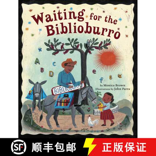 【3-4周达】精装 等待移动图书馆 Waiting for the Biblioburro [9781582463537]