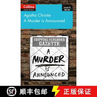 【3-4周达】murder is announced: Level 4 – Upper- Intermediate (B2) [9780008392987]