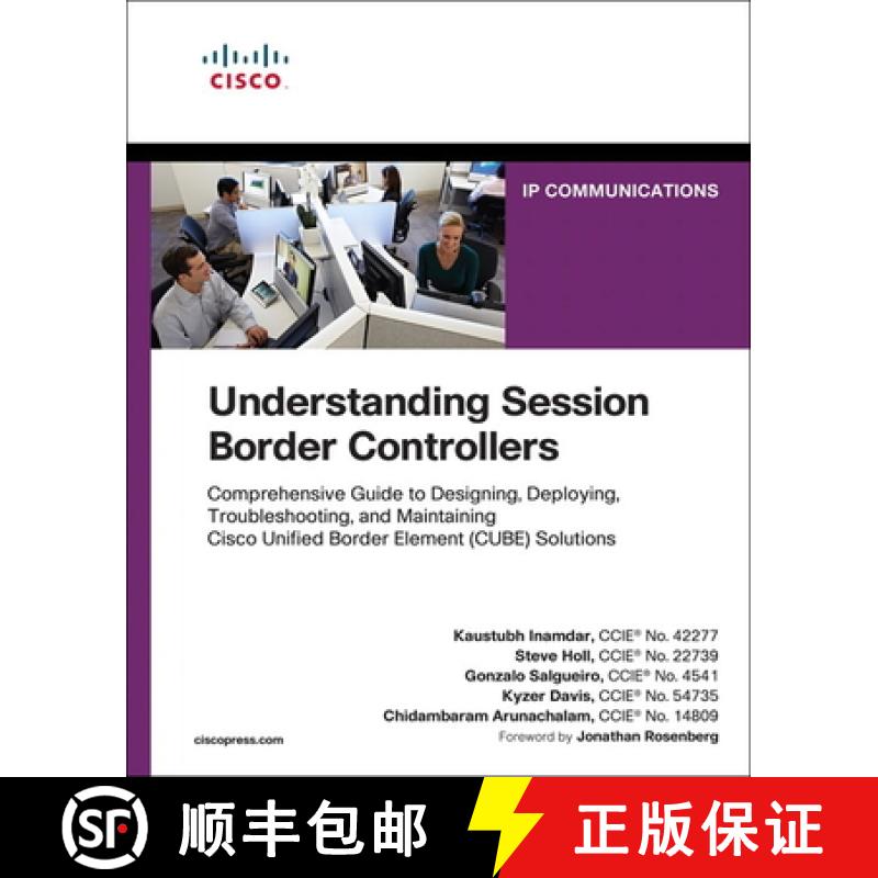 【3-4周达】Understanding Session Border Controllers: Comprehensive Guide to Designing, Deploying, Tro... [9781587144769]