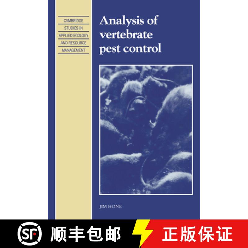 【3-4周达】Analysis of Vertebrate Pest Control: - Analysis of Vertebrate Pest Control [9780521038973]