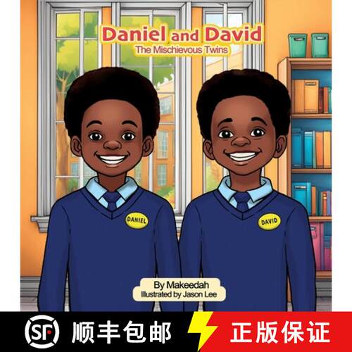 【3-4周达】Daniel and David: The Mischievious Twins [9781917584005]