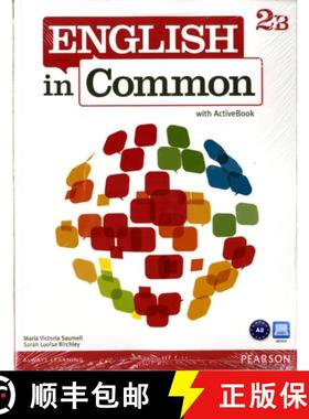【3-4周达】English in Common 2b Split: Student Book with Activebook and Workbook and Mylab English [9780132628709]