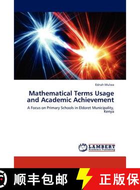 预订 Mathematical Terms Usage and Academic Achievement [9783659300646]