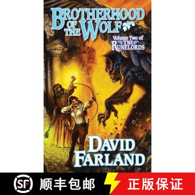 【3-4周达】Brotherhood of the Wolf: Volume Two of 'The Runelords' [9780765386908]