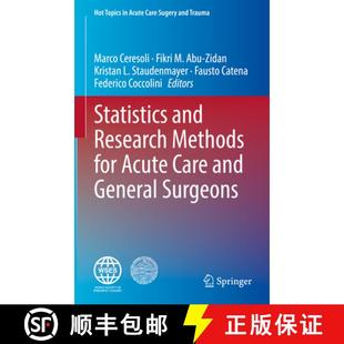 for Research Acute Surgeons Statistics General 4周达 9783031138171 and Care Methods