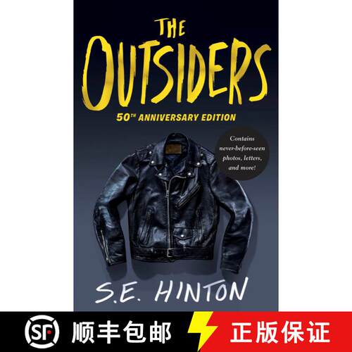 【3-4周达】精装 The Outsiders 50th Anniversary Edition [9780425288290]