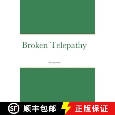 【3-4周达】精装 Broken Telepathy [9781716536991]