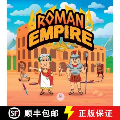 【3-4周达】Roman Empire for Kids: The history from the founding of Ancient Rome to the fall of the Ro... [9788412724059]