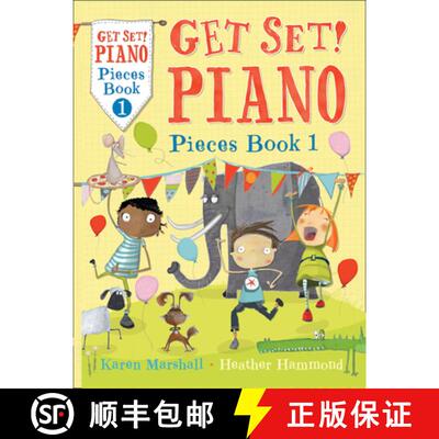 【3-4周达】Get Set! Piano Pieces Book 1 [9781408192771]